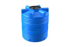 Емкость цилиндрическая вертикальная V 500, 500 л, цвет синий (POLIMER GROUP)