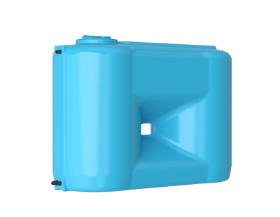 Емкость прямоугольная вертикальная Combi 1100 BW, 1 100 л, цвет синий (АКВАТЕК)