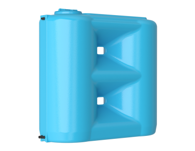 Емкость прямоугольная вертикальная Combi 1500 BW, 1 500 л, цвет синий (АКВАТЕК)